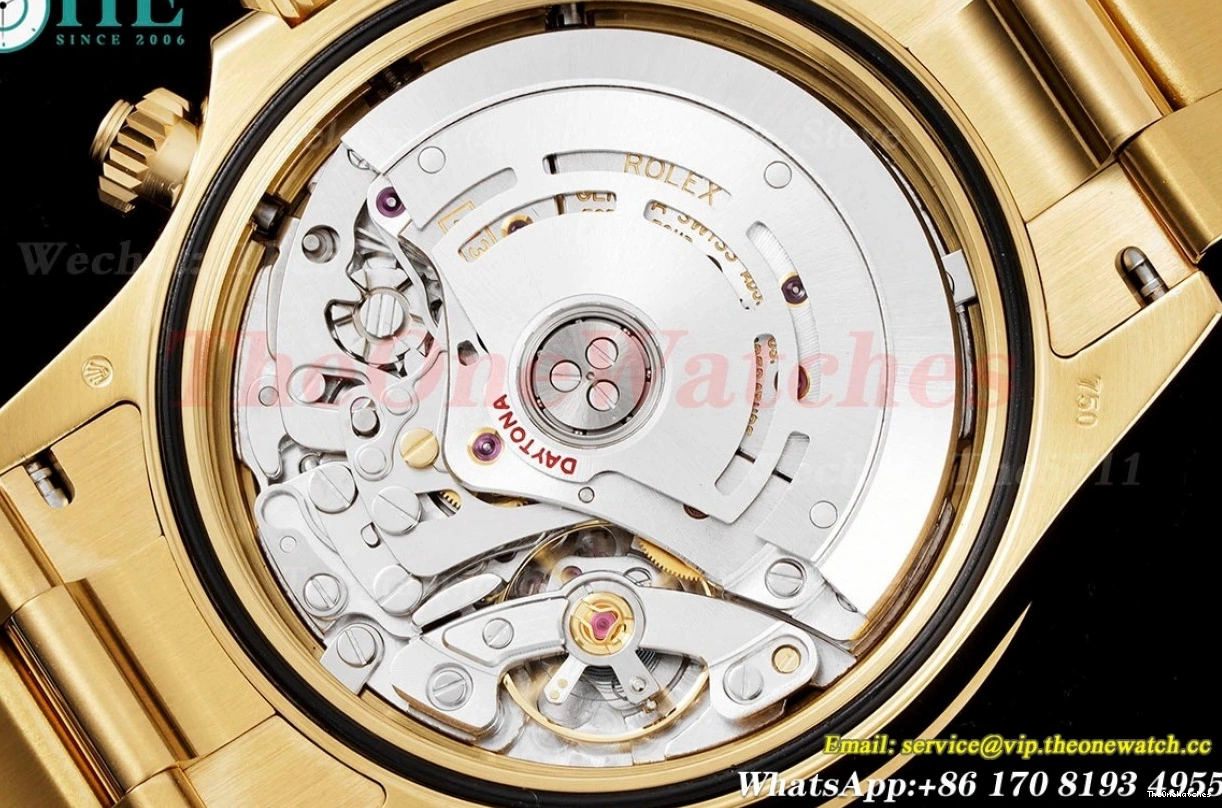 White KING 116508 40mm Daytona Stk YG YG SA4130 0112